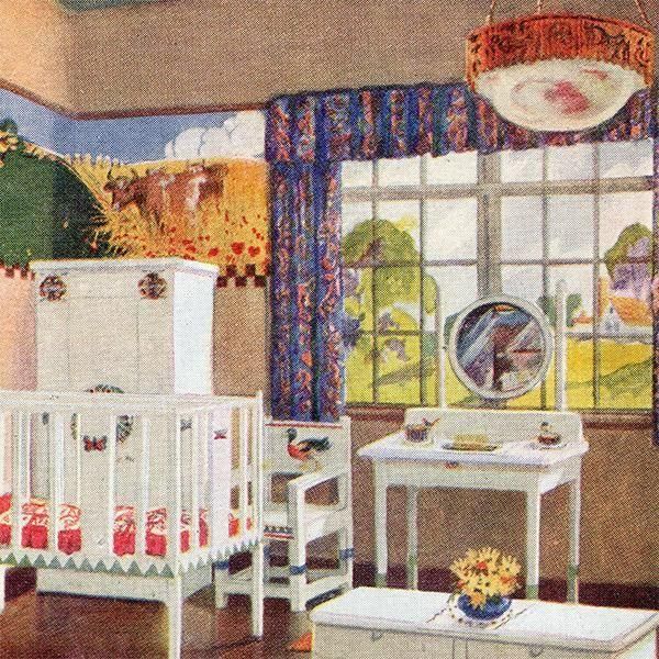 ߥӡȥβܤ Ҷ THE NURSERY 1923ǯ ꥹƥץ 0156