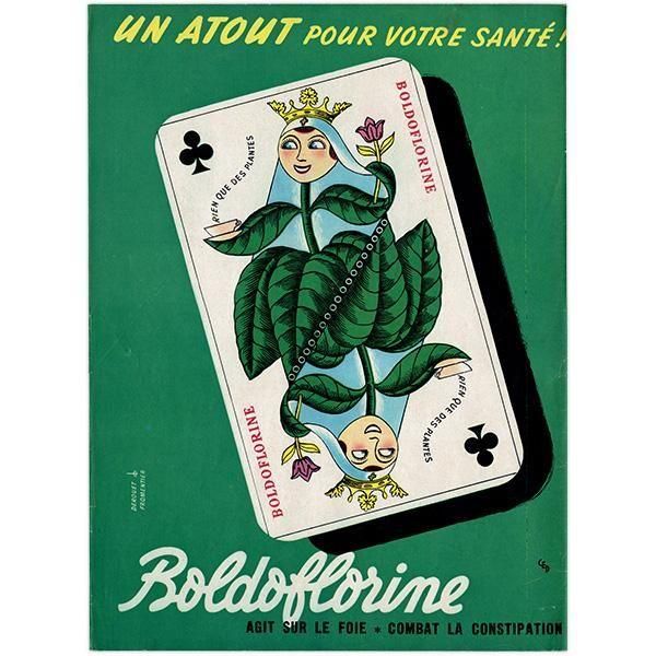BOLDOFLORINE ϡ֥ƥ 1952ǯ ե󥹤θŤʥơ  0526