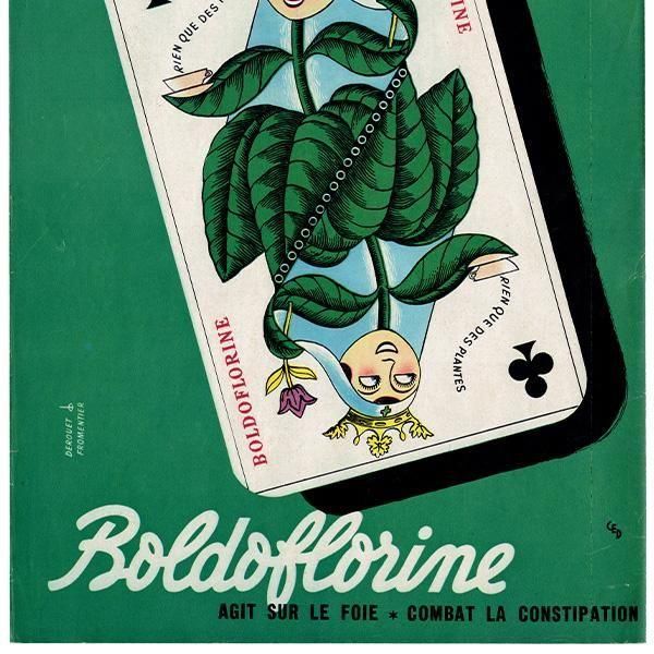 BOLDOFLORINE ϡ֥ƥ 1952ǯ ե󥹤θŤʥơ  0526