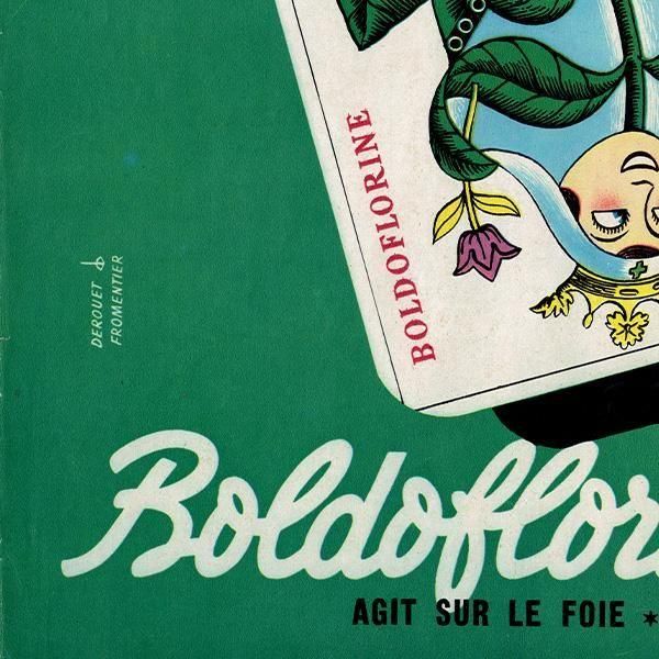 BOLDOFLORINE ϡ֥ƥ 1952ǯ ե󥹤θŤʥơ  0526