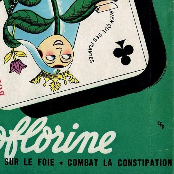 BOLDOFLORINE ϡ֥ƥ 1952ǯ ե󥹤θŤʥơ  0526