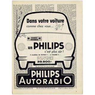 PHILIPSʥեåץ˥饸 1958ǯ ե󥹤θŤʥơ  0529