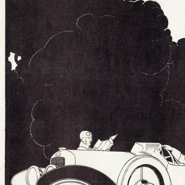 Peugeot（プジョー）クラシックカー 1924年 / フランスの古い