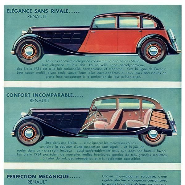 RENAULTʥΡ˥饷å 1933ǯ / ե󥹤θŤʥơ 0204