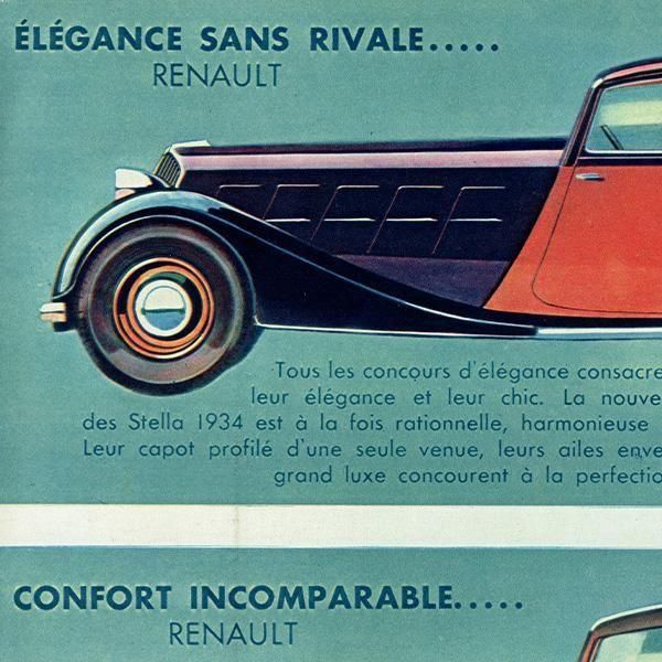 RENAULTʥΡ˥饷å 1933ǯ / ե󥹤θŤʥơ 0204