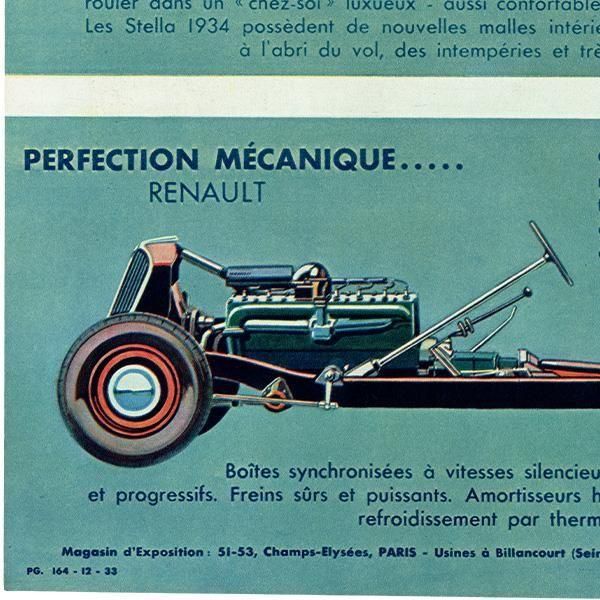 RENAULTʥΡ˥饷å 1933ǯ / ե󥹤θŤʥơ 0204