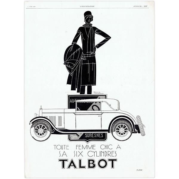 饷å TALBOT 1929ǯ / եơ 0205