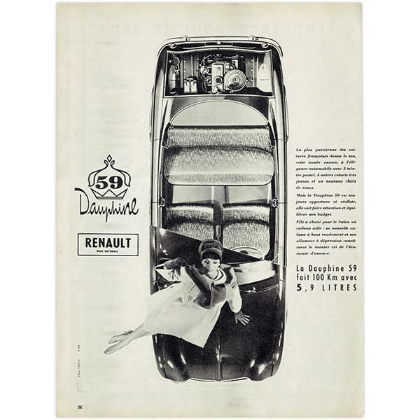 RENAULTʥΡ˥ɡե 饷å 1958ǯ / եơ 0206