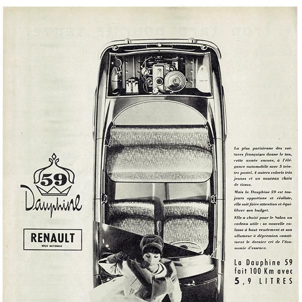 RENAULTʥΡ˥ɡե 饷å 1958ǯ / եơ 0206