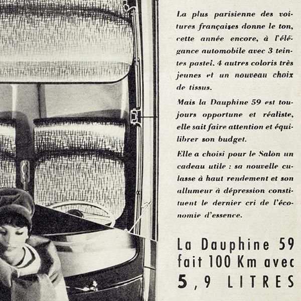 RENAULTʥΡ˥ɡե 饷å 1958ǯ / եơ 0206