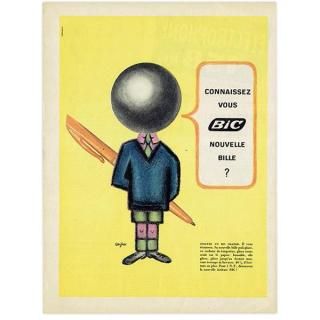 ˥å BIC ܡڥ ӥåܡ 1961ǯ ե󥹤θŤʥơ  0535
