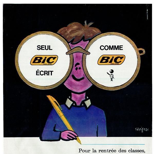 ˥å BIC ܡڥ 1963ǯ ե󥹤θŤʥơ  0536