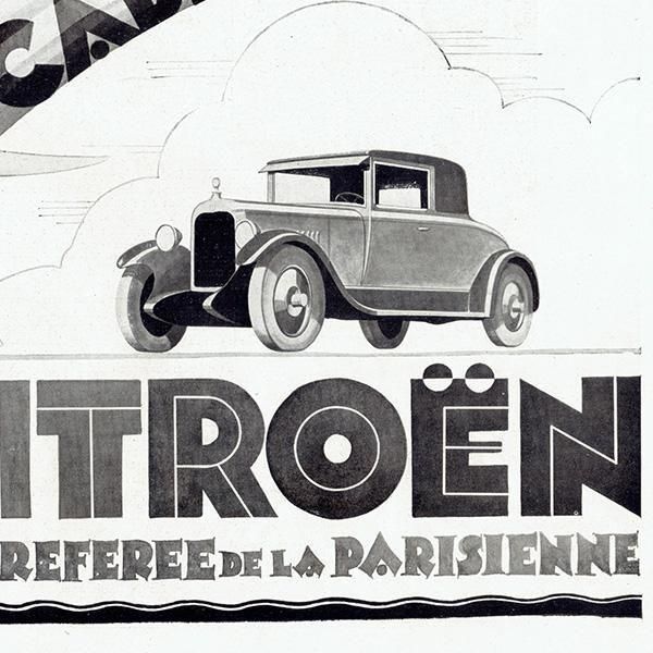 Citroënʥȥ˥饷å ֥ꥪ1928ǯ / ե󥹤θŤʥơ 0208