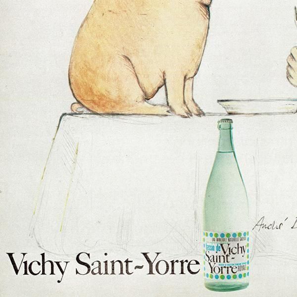 Vichy Saint-Yorre / å ʥ륹ѡ󥰥 1972ǯ ե󥹤θŤ André Dahanʥɥϥ  0540