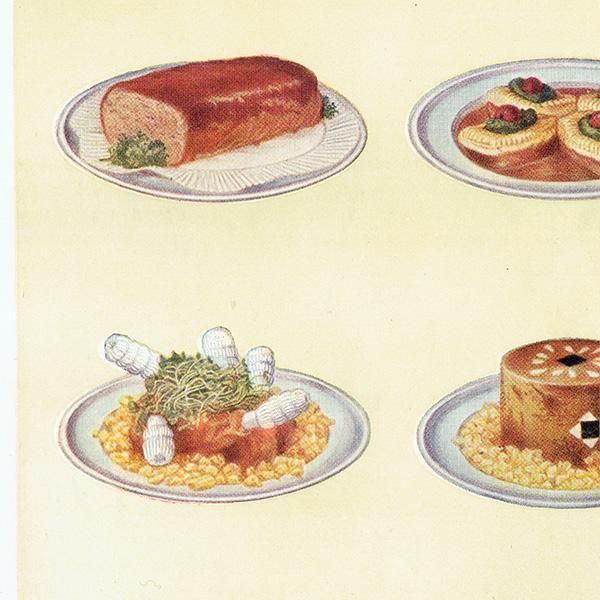 ߥӡȥβܤ 䤿 COLD ENTREES 1923ǯ ꥹƥץ 0170