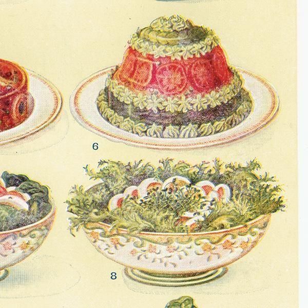 ߥӡȥβܤ  SALADS 1923ǯ ꥹƥץ 0171
