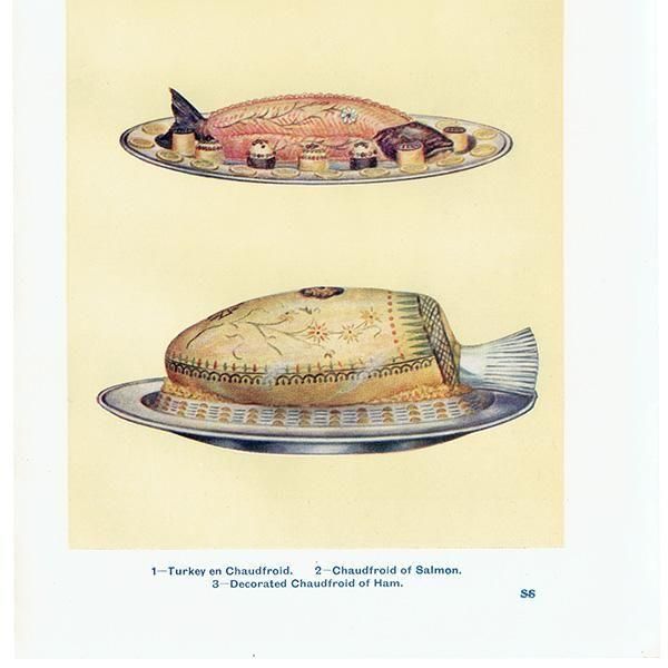 ߥӡȥβܤ 硼ե CHAUDFROID DISHES 1923ǯ ꥹƥץ 0173