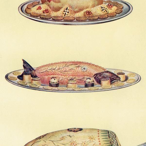 ߥӡȥβܤ 硼ե CHAUDFROID DISHES 1923ǯ ꥹƥץ 0173