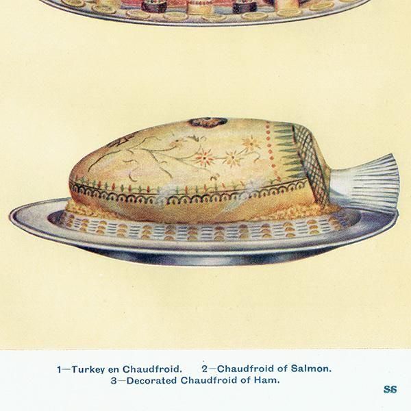 ߥӡȥβܤ 硼ե CHAUDFROID DISHES 1923ǯ ꥹƥץ 0173