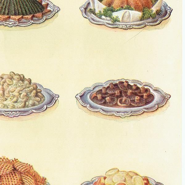 ߥӡȥβܤ  DRESSED VEGETABLES 1923ǯ ꥹƥץ 0174