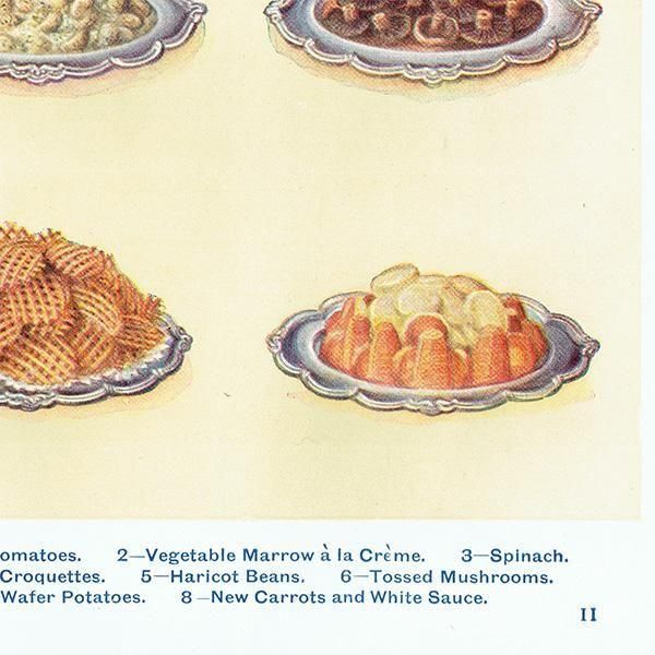 ߥӡȥβܤ  DRESSED VEGETABLES 1923ǯ ꥹƥץ 0174