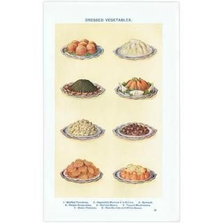ߥӡȥβܤ  DRESSED VEGETABLES 1923ǯ ꥹƥץ 0174