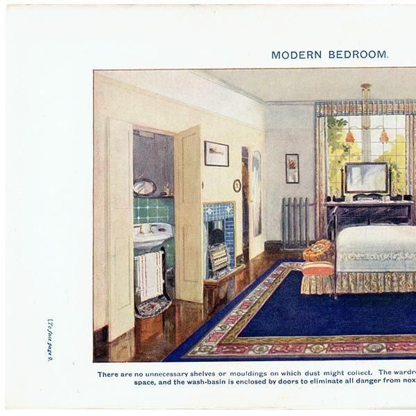ߥӡȥβܤ ʥ٥åɥ롼  MODERN BEDROOM 1923ǯ ꥹƥץ 0175