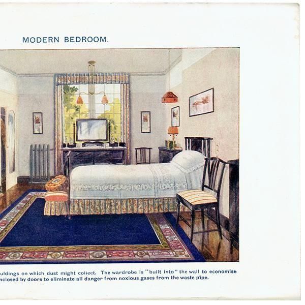 ߥӡȥβܤ ʥ٥åɥ롼  MODERN BEDROOM 1923ǯ ꥹƥץ 0175