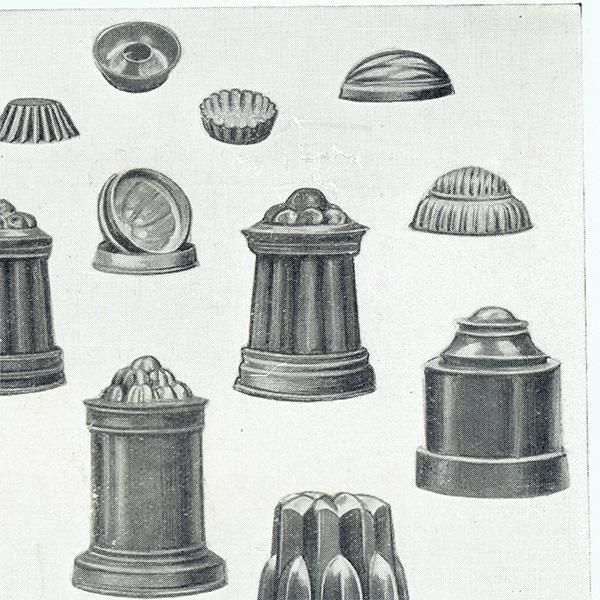 ߥӡȥβܤ ޤޤʥ⡼  PUDDING,ICE,CAKE and OTHER MOULDS 1923ǯ ꥹƥץ 0176