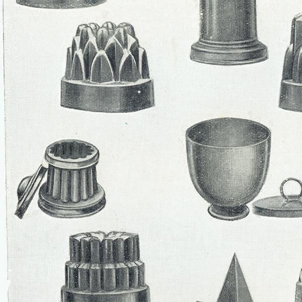 ߥӡȥβܤ ޤޤʥ⡼  PUDDING,ICE,CAKE and OTHER MOULDS 1923ǯ ꥹƥץ 0176