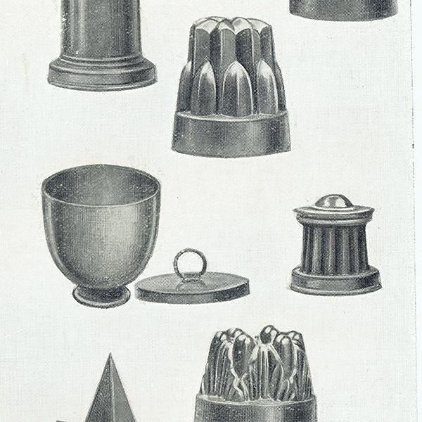 ߥӡȥβܤ ޤޤʥ⡼  PUDDING,ICE,CAKE and OTHER MOULDS 1923ǯ ꥹƥץ 0176