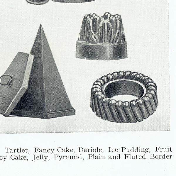 ߥӡȥβܤ ޤޤʥ⡼  PUDDING,ICE,CAKE and OTHER MOULDS 1923ǯ ꥹƥץ 0176