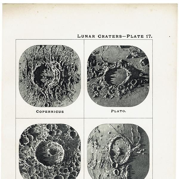 ŷʸء Υ졼 LUNAR CRATERS  1890ǯ ꥹ ƥ ץ | 0105