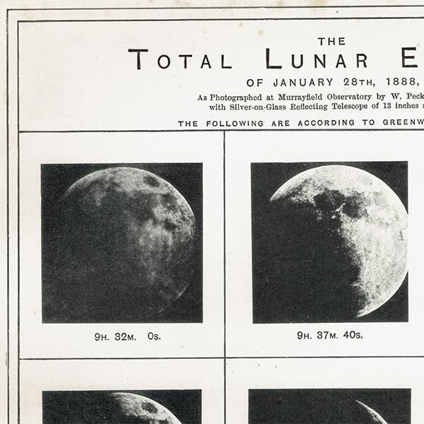 ŷʸء 1888ǯ128γ Total Lunar Eclipse 1890ǯ ꥹ ƥ ץ | 0110