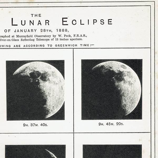 ŷʸء 1888ǯ128γ Total Lunar Eclipse 1890ǯ ꥹ ƥ ץ | 0110