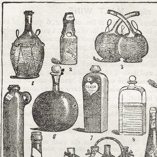 ߥӡȥβܤ WINES, SPRITS AND LIQUEURS 磻󡢥ԥåġꥭ塼 1898ǯ ꥹƥץ 0178
