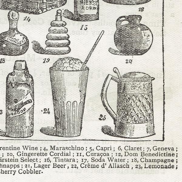 ߥӡȥβܤ WINES, SPRITS AND LIQUEURS 磻󡢥ԥåġꥭ塼 1898ǯ ꥹƥץ 0178