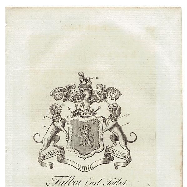 ѹ² Talbot Earl Talbotʥܥåߡˡ   ƥ ץ 1779ǯ  |  1241