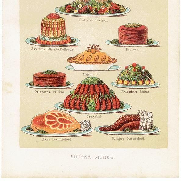 ߥӡȥβܤ SUPPER DISHES ͼ 1898ǯ ꥹƥץ 0187