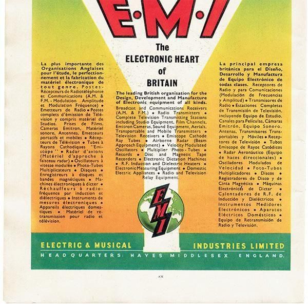 Żҵ߷סȯ¤E.M.I ơ 1951ǯ  1021<img class='new_mark_img2' src='https://img.shop-pro.jp/img/new/icons5.gif' style='border:none;display:inline;margin:0px;padding:0px;width:auto;' />
