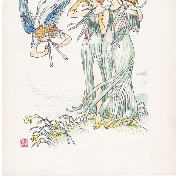 Daffodilsʥ Flowers from Shakespeares Garden  륿쥤 1906ǯ  | 2019