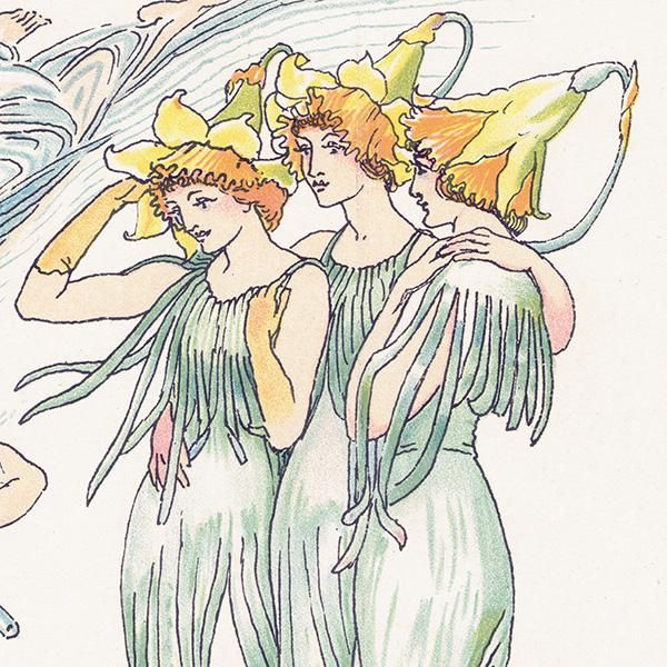 Daffodilsʥ Flowers from Shakespeares Garden  륿쥤 1906ǯ  | 2019