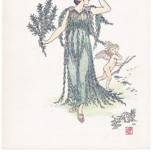 Rosemaryʥޥ꡼ Flowers from Shakespeares Garden  륿쥤 1906ǯ  | 2021