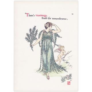 Rosemaryʥޥ꡼ Flowers from Shakespeares Garden  륿쥤 1906ǯ  | 2021