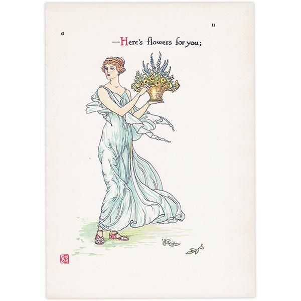 Flowersʲ֡ Flowers from Shakespeares Garden  륿쥤 1906ǯ  | 2022