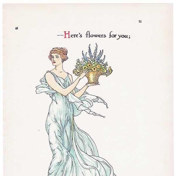 Flowersʲ֡ Flowers from Shakespeares Garden  륿쥤 1906ǯ  | 2022