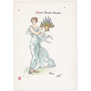 Flowersʲ֡ Flowers from Shakespeares Garden  륿쥤 1906ǯ  | 2022