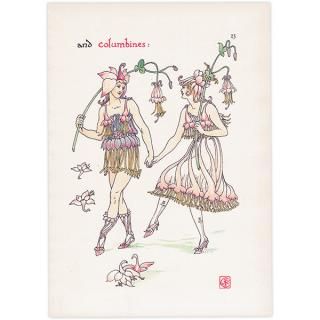 Columbinesʥޥ Flowers from Shakespeares Garden  륿쥤 1906ǯ  | 2025
