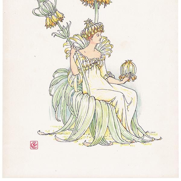 饦󡦥ڥꥢCrown Imperial / 襦饯 Flowers from Shakespeares Garden  륿쥤 1906ǯ  | 2030
