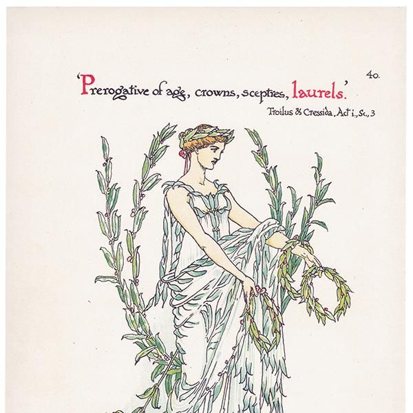 laurelsʷ˼ Flowers from Shakespeares Garden  륿쥤 1906ǯ  | 2031